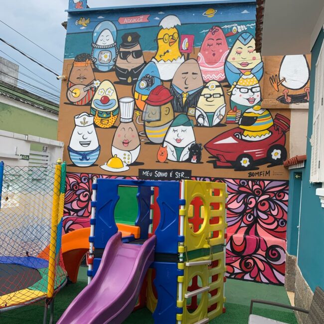 Brinquedo área de convivência