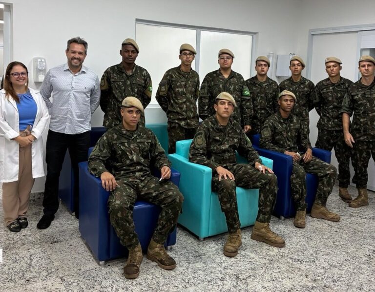 ABRACCII e Exército promovem doação de sangue na Santa Casa de Santos