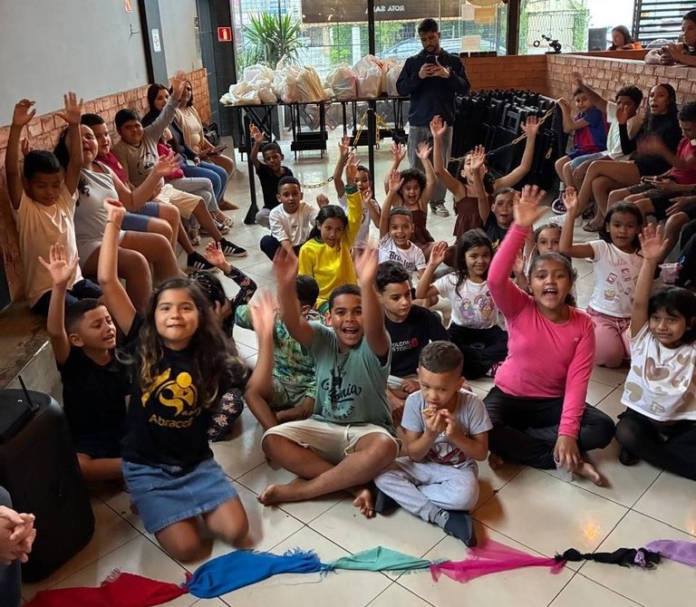 Festa de Dia das Crianças da ABRACCII no Rota Park, em Santos